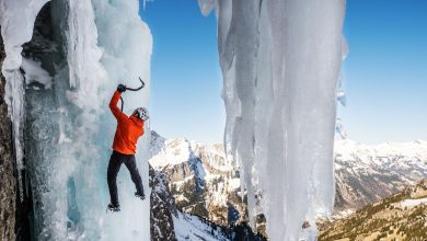 الرياضة المتطرفة لتسلق الجليد معرضة لخطر الانقراض
