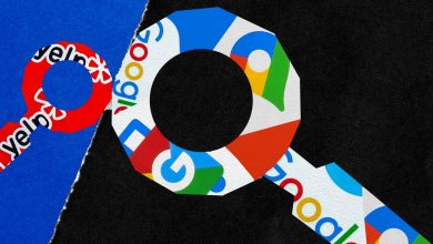 بحث جوجل المعدل ليتوافق مع قواعد الاتحاد الأوروبي.  تقول شركة Yelp إنها تجعل النتائج أكثر ظلمًا