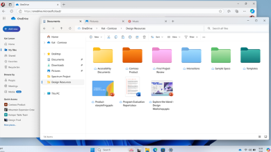 يحصل OneDrive على تطبيق جوال جديد وبحث أفضل ومجلدات ملونة في File Explorer