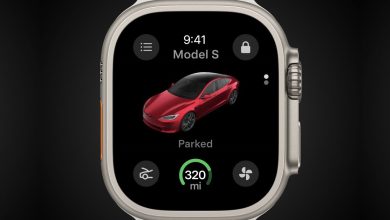 تطلق Tesla تطبيق Apple Watch