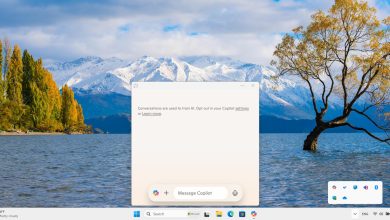 تقدم Microsoft لـ Copilot واجهة مستخدم جديدة لشريط المهام واختصار لوحة المفاتيح على نظام التشغيل Windows