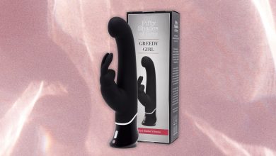 Lovehoney Fifty Shades of Gray Greedy Girl Rabbit Vibrator Review: Basicains